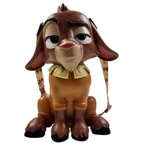 Disney Wish Movie Asha's Goat Valentino Collectors Popcorn Bucket With Lanyard